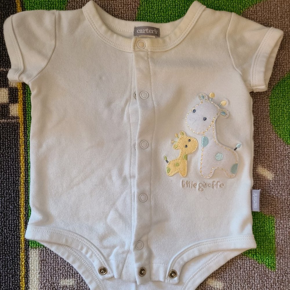 Carter's Little Giraffe snap up romper